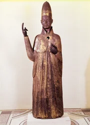 Paavi Bonifatius VIII:n (1235-1303) patsas 1301 (pronssi)